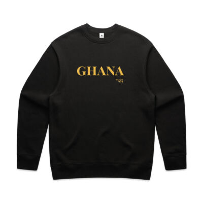 Ghana Wordmark Men's Crew Thumbnail