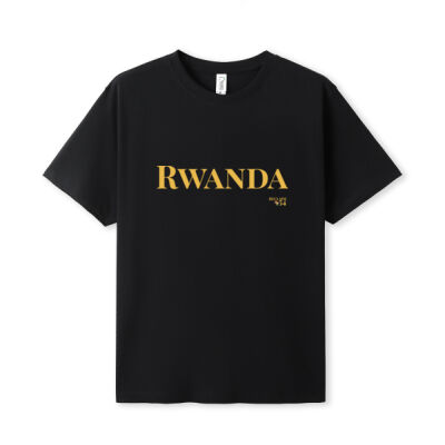 Rwanda Wordmark Unisex Tee Thumbnail