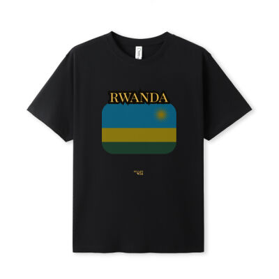 Rwanda Flag Unisex Tee Thumbnail