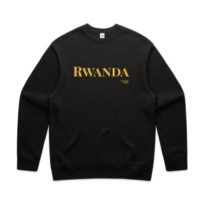 Rwanda Wordmark Men's Crew Thumbnail