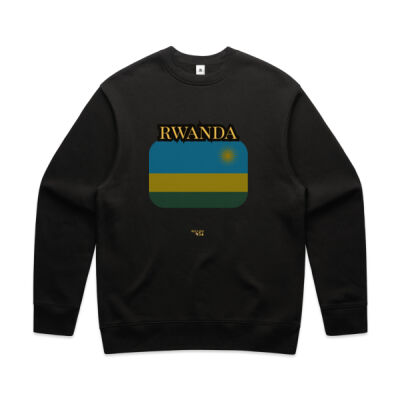 Rwanda Flag Men's Crew Thumbnail