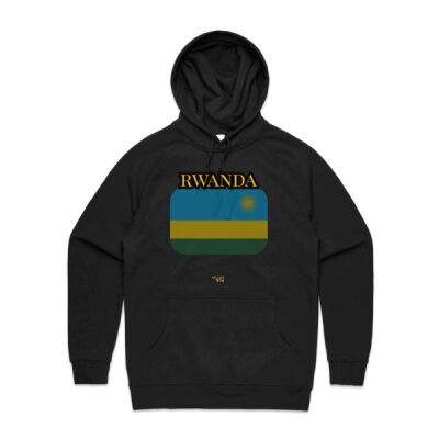 Rwanda Flag Unisex Hoodie Thumbnail
