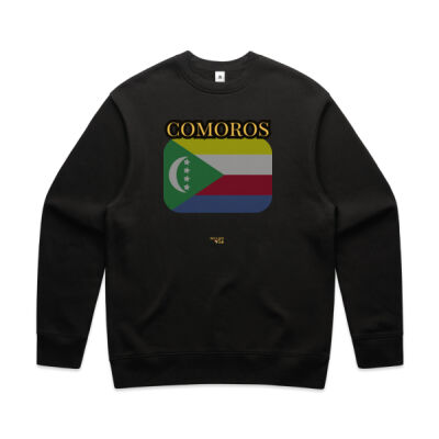Comoros Flag Men's Crew Thumbnail
