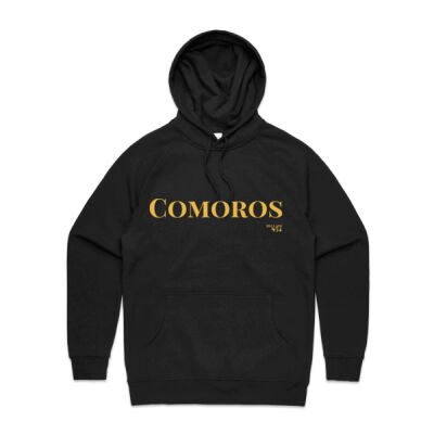 Comoros Wordmark Unisex Hoodie Thumbnail