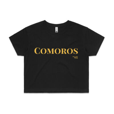 Comoros Wordmark Crop Tee Thumbnail