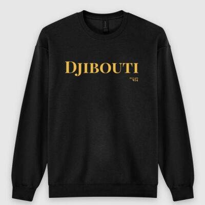 Djibouti Wordmark CrewNeck Sweatshirt Thumbnail