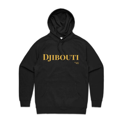 Djibouti Wordmark Unisex Hoodie Thumbnail