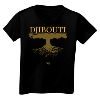 Djibouti Roots Toddler and Kids Unisex Tee Thumbnail