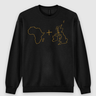 African + UK ADULT Sweatshirt Thumbnail