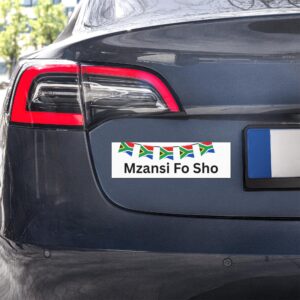 Mzansi Fo Sho Car magnet