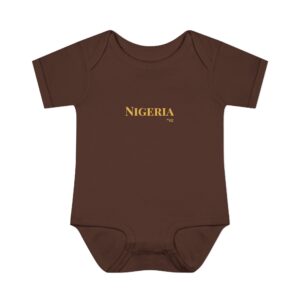 Nigeria Bodysuit (Baby Sizes NB-24 Months)