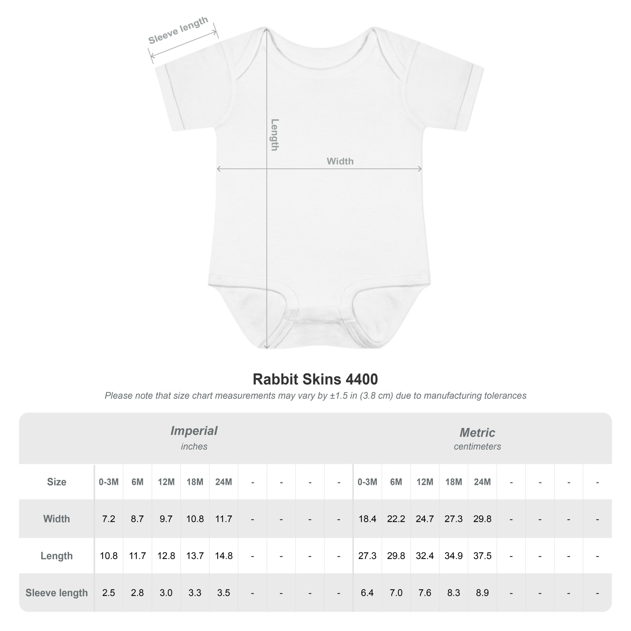Tanzania Bodysuit (Baby Sizes NB-24 Months) - Image 3