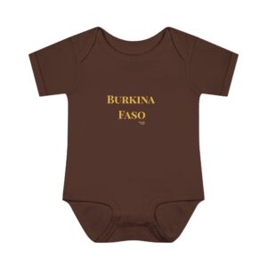 Burkina Faso Bodysuit (Baby Sizes NB-24 Months)