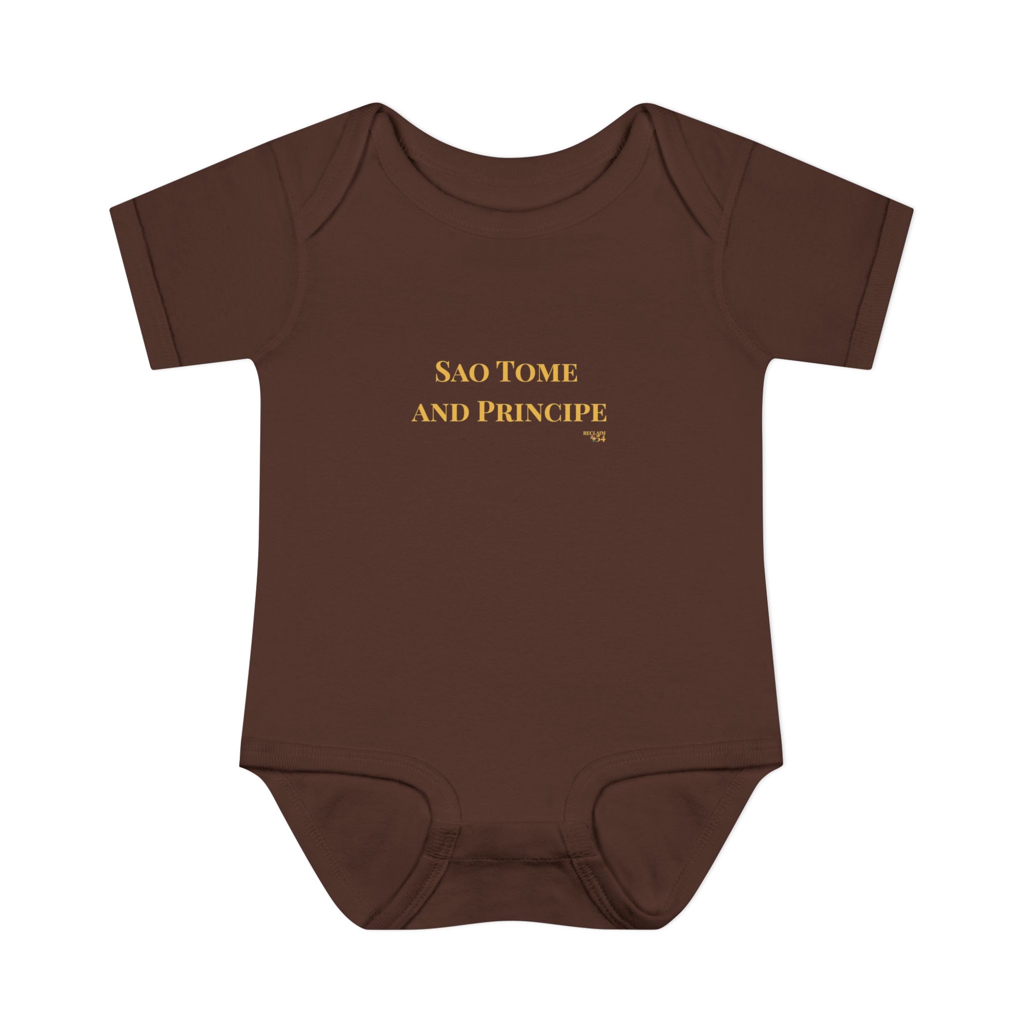São Tomé and Príncipe Bodysuit (Baby Sizes NB-24 Months)